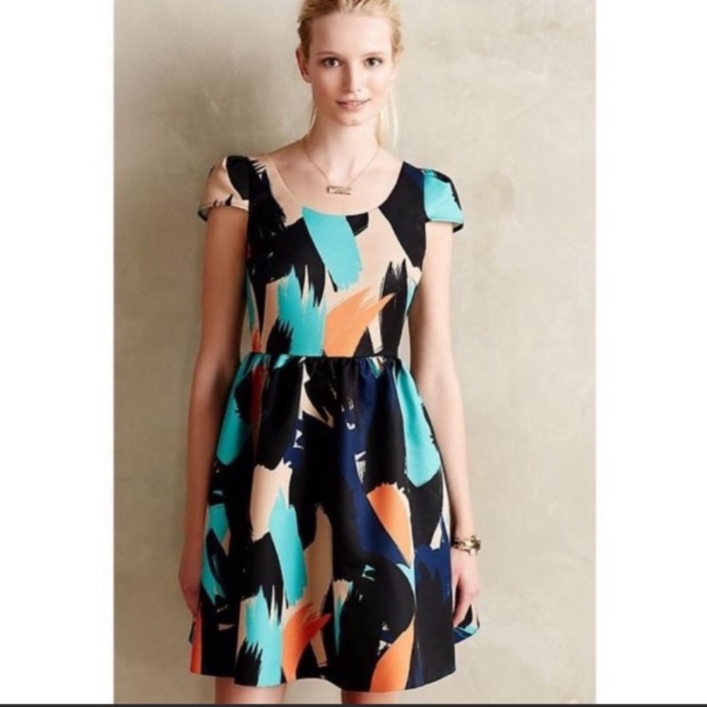 Anthropologie Moulinette Soeurs Pinion Dress